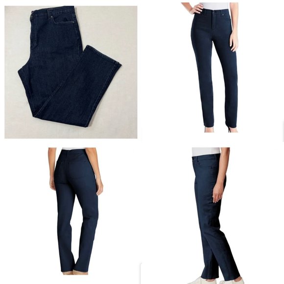 Gloria Vanderbilt Pants - Gloria Vanderbilt Sz 20W Tall Amanda Classic High Rise Tapered Jeans